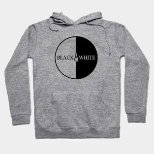 Black and White Hoodie